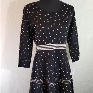 Liz Claiborne Midi Sweater Dress size M